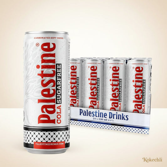 Palestine Cola Sugarfree – Boisson gazeuse sans sucre 330ml