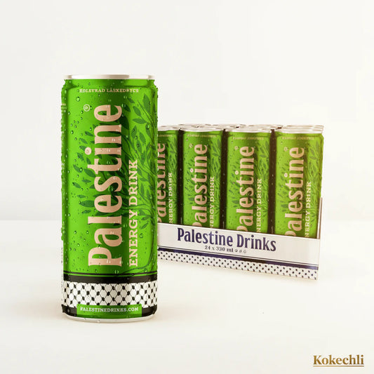 Palestine Energy Drink – Boisson énergisante gazeuse 250ml