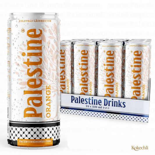 Palestine Orange Drink – Boisson gazeuse à l'orange 250ml