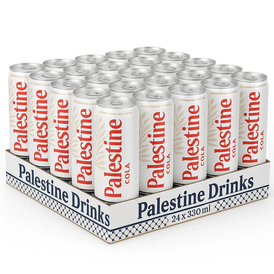 Palestine Cola 33cl – Boisson Gazeuse, Sans Gluten, Sans OGM