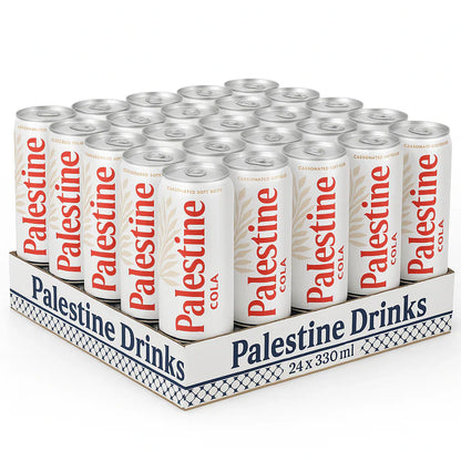 Palestine Cola 33cl – Boisson Gazeuse, Sans Gluten, Sans OGM