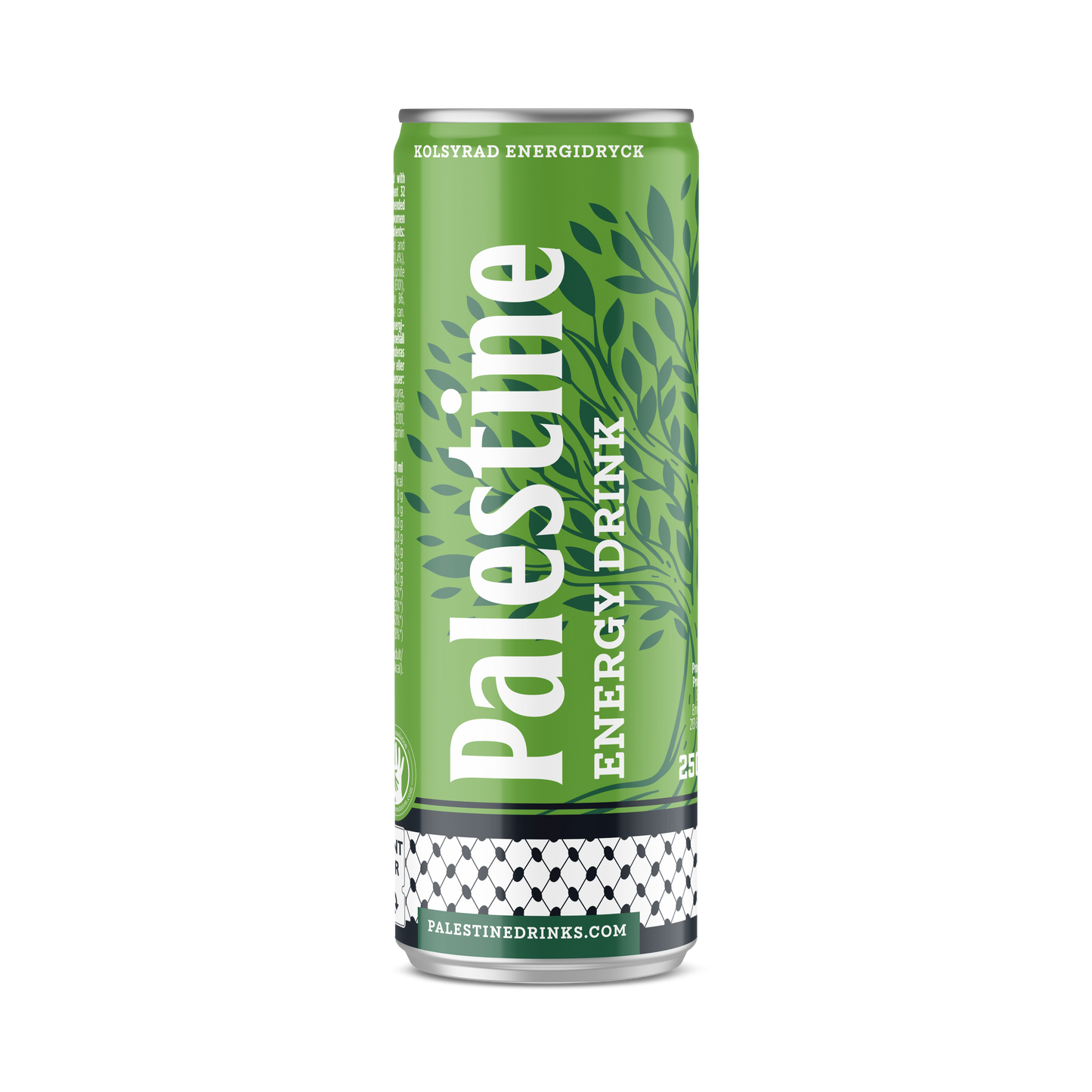 Palestine Energy Drink – Boisson énergisante gazeuse 250ml