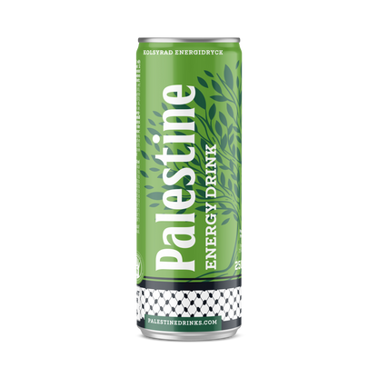 Palestine Energy Drink – Boisson énergisante gazeuse 250ml
