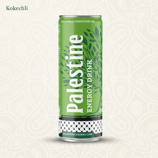 Palestine Energy Drink – Boisson énergisante gazeuse 250ml