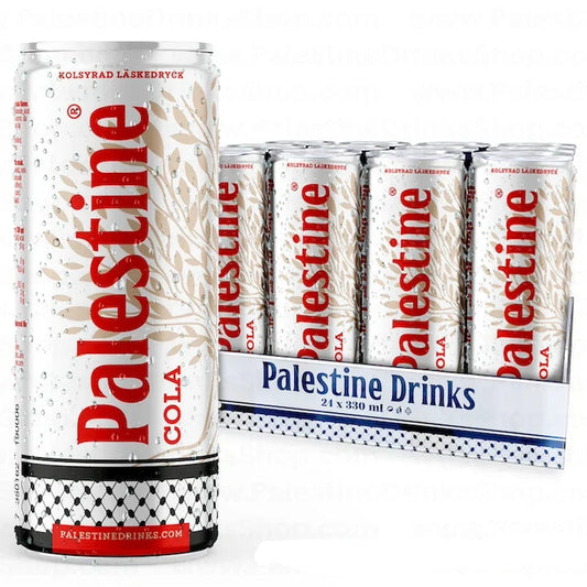 Palestine Cola 33cl – Boisson Gazeuse, Sans Gluten, Sans OGM