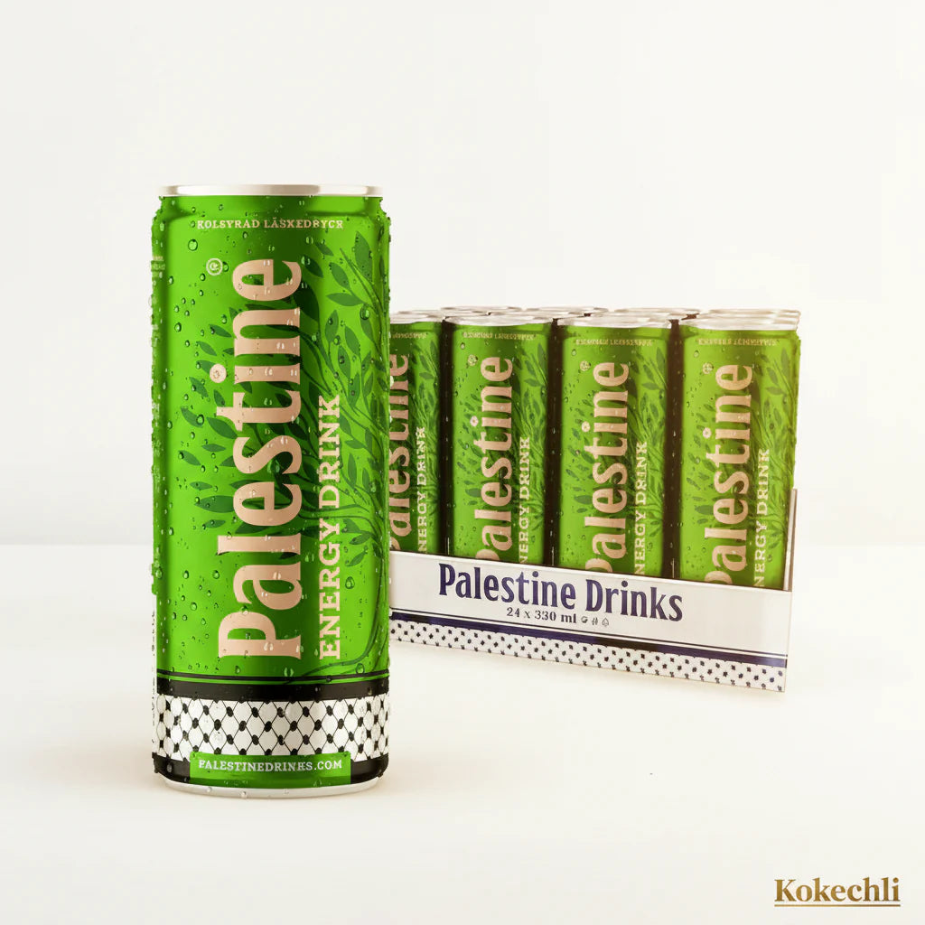 Palestine Energy Drink – Boisson énergisante gazeuse 250ml