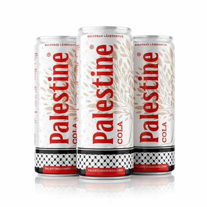 Palestine Cola 33cl – Boisson Gazeuse, Sans Gluten, Sans OGM